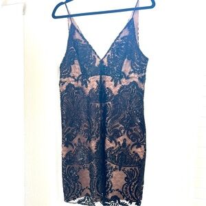 Free People Night Shimmer Dress NWT Size 8